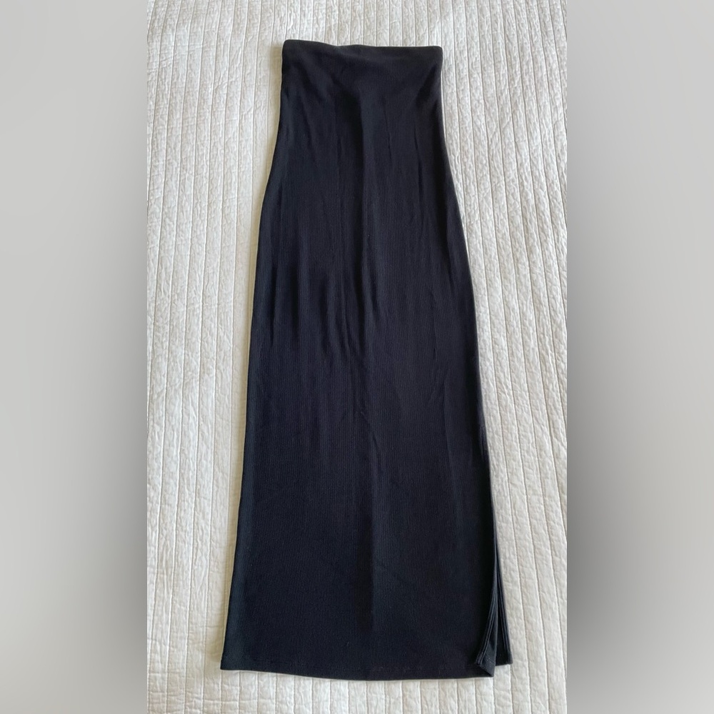 Old Navy Fitted Rib-Knit Midi Tube Dress